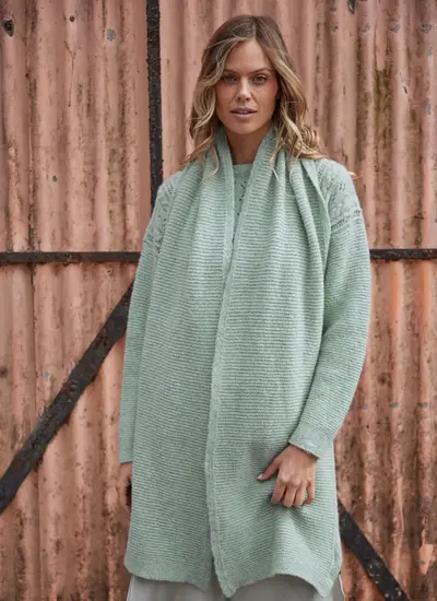 Fisherman Alpaca Scarf